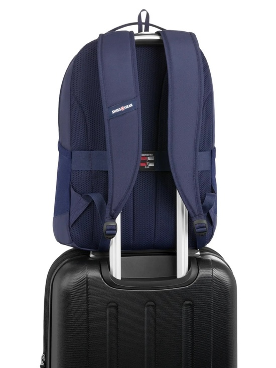 New ?SWISSGEAR The Orientation Travel Laptop Backpack Navy Blue Ultra Light main image 9